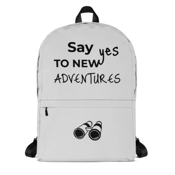 Rucksack “Say yes to new adventures”