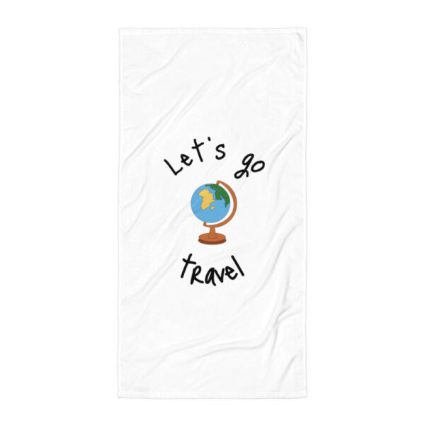 Handtuch “Let’s go travel”