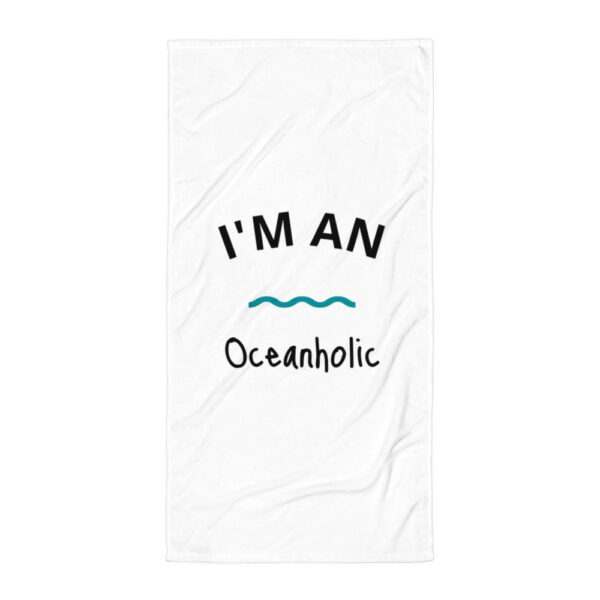 Handtuch “I’m an oceanholic”