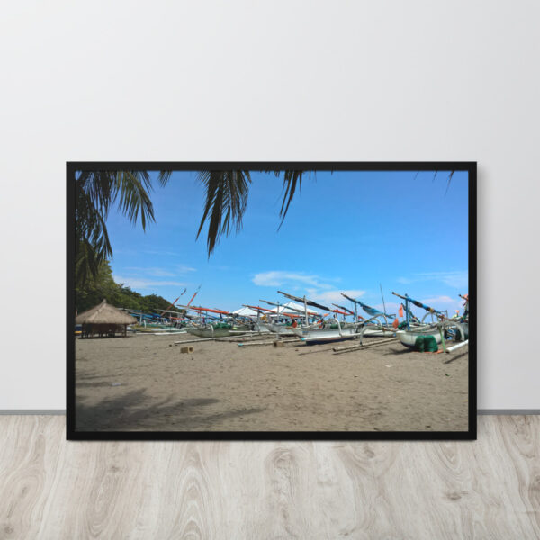 Gerahmtes Poster Lombok Beach